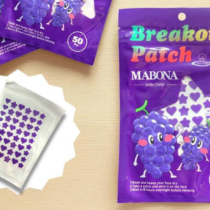 2 kit parches morados