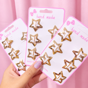 3 PAQUETITOS DE ESTRELLA DORADA O PLATEADA